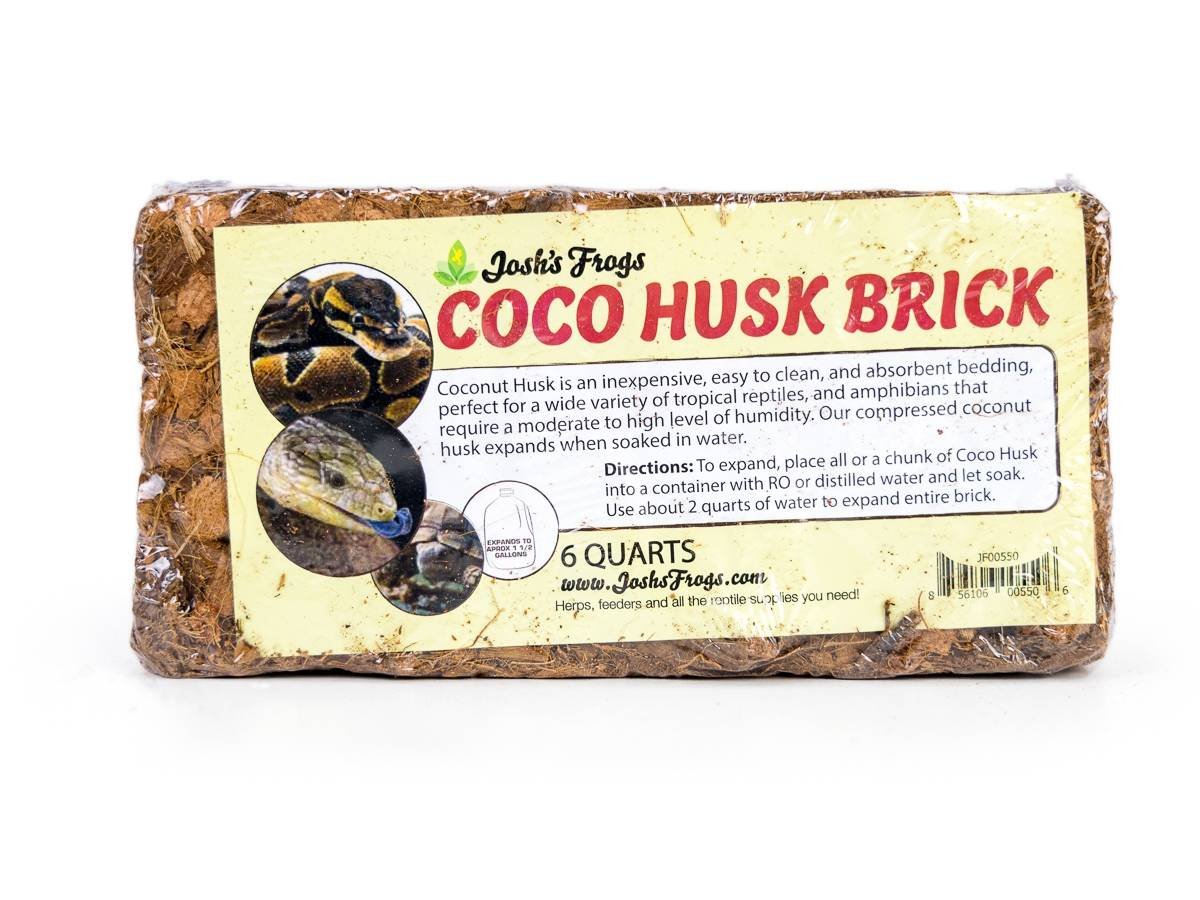 Ladrillo de Cáscara de Coco Josh's Frogs (6quarts)